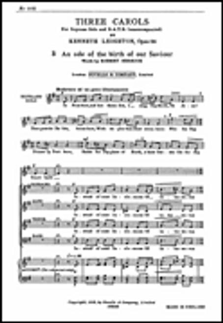 Ode on the Birth of Our Saviour [HL:14017515]