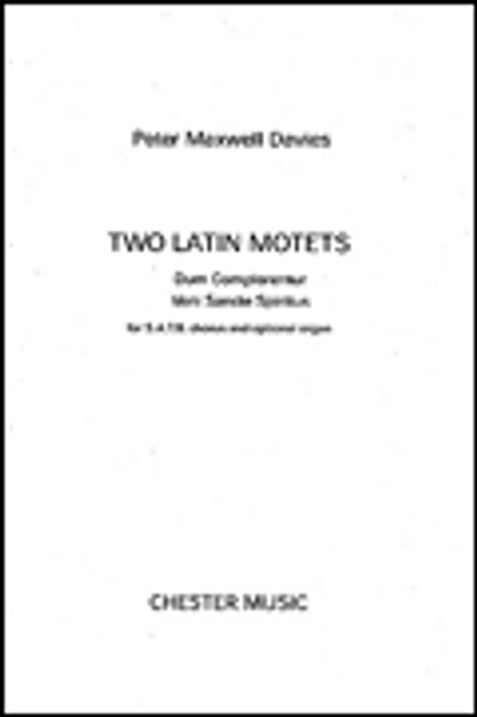 Davis, Two Latin Motets [HL:14021043]