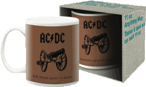 AC/DC - For Those About to Rock, 8 oz. Mug [HL:359776]