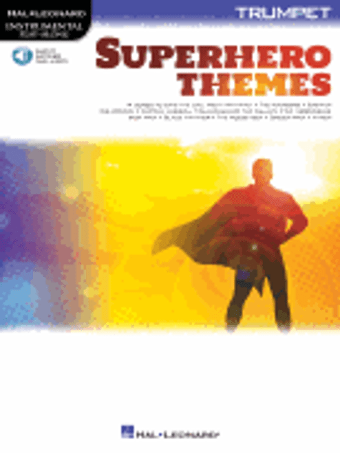 Superhero Themes Instrumental Play-Along for Trumpet [HL:363199]