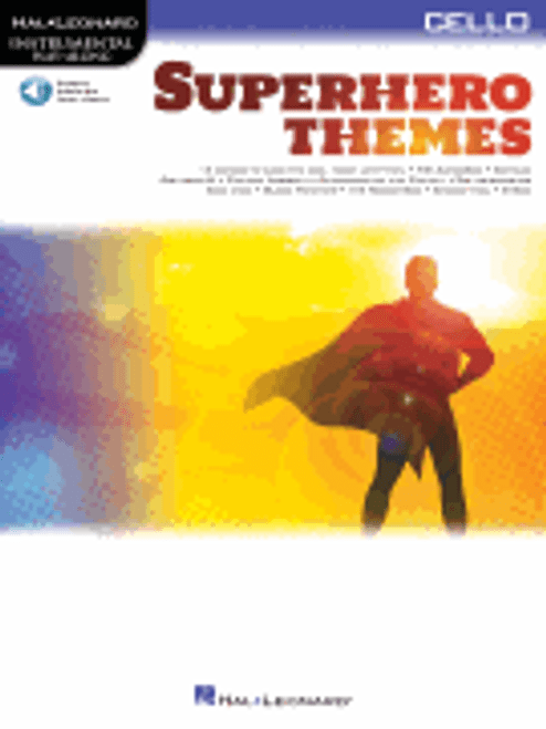 Superhero Themes Instrumental Play-Along for Cello [HL:363204]