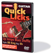 Up Tempo Blues Shuffle - Quick Licks [HL:393099]