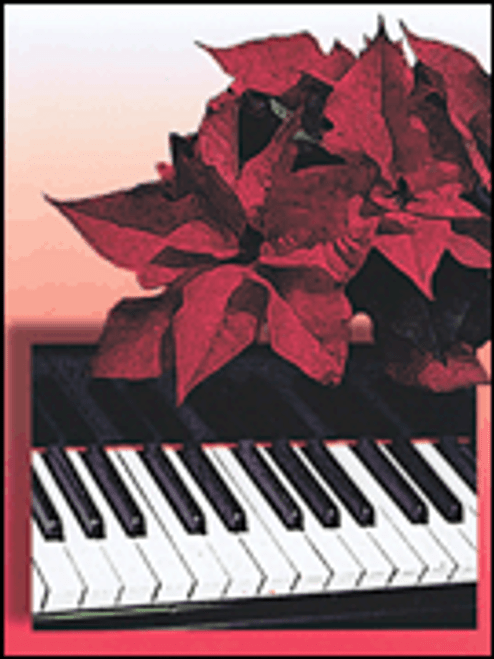 Christmas Poinsettia Keyboard Card [HL:645947]