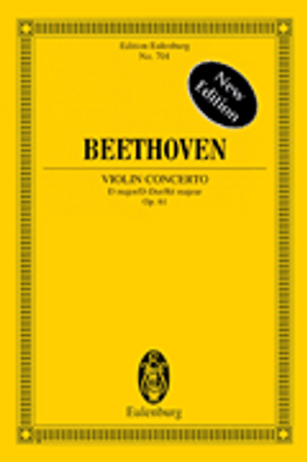 Violin Concerto in D Major, Op. 61 - New Edition [HL:49010150]