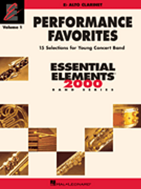 Performance Favorites, Vol. 1 - Alto Clarinet [HL:860187]