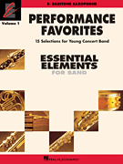 Performance Favorites, Vol. 1 - Baritone Saxophone [HL:860192]