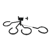 Stand-Clamping Rest for Four (4) Various-Size Horn Mutes [HL:1142625]