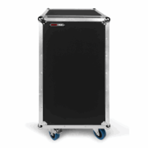 20U Standard Wooden ATA Flight Rack Case with Casters [HL:1142632]