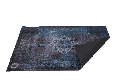 Vintage Persian Style Stage Mat Blue [HL:1217368]