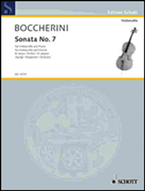 Boccherini, Cello Sonata 4  Cello/pf  ***pop*** [HL:49014163]