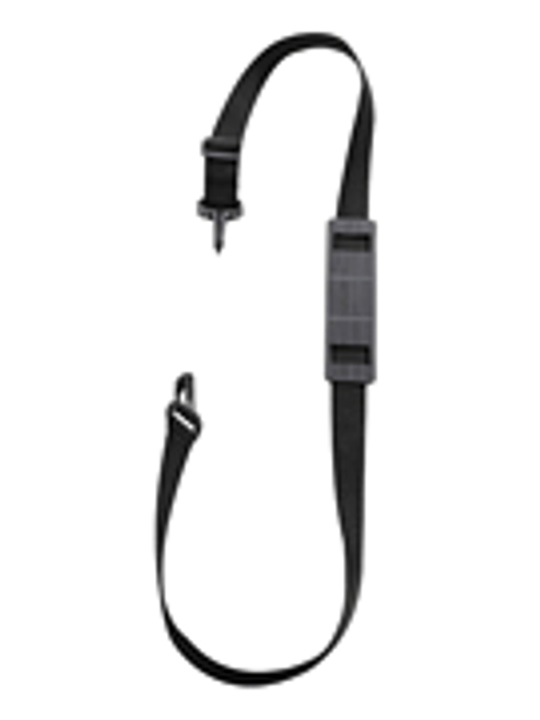 Strap, Shoulder, 1.5 X 53, Adjustable, Metal Clip, No Pad, Black Nylon [HL:3700698]
