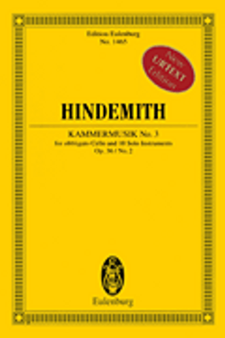 Hindemith, Kammermusik No. 3, Op. 36, No. 2 [HL:49018382]