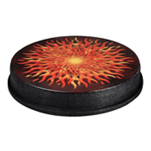 Drumhead, M2 Type, Skyndeep, Flame Graphic, 14 Diameter, 2.5 Collar [HL:3700777]