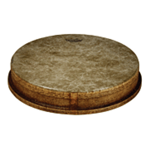 Drumhead, M2 Type, Skyndeep, Beige Fiberskyn Graphic, 14 Diameter, 2.5 Collar [HL:3700780]