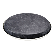 Djembe Drumhead, R Series, 12.50 X 7/8, Skyndeep, Wide Hoop, Black Fiberskyn [HL:3700943]