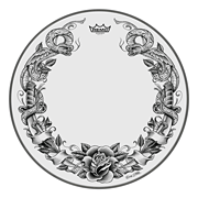 Bass, Powerstroke, 22, 'tattoo Serpentrose On White' Graphic, Packaged [HL:3701060]