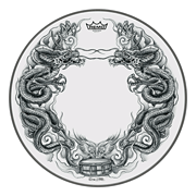 Bass, Powerstroke, 22, 'tattoo Dragon Skyn On White' Graphic, Packaged [HL:3701064]