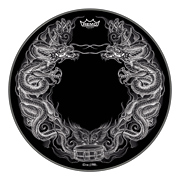 Bass, Powerstroke, 22, 'tattoo Dragon Skyn On Black' Graphic, Packaged [HL:3701066]