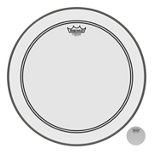 Bass, Powerstroke 3, Smooth White, 18 Diameter, 2-1/2 Impact Patch [HL:3701298]