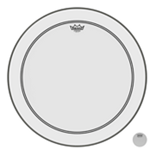 Bass, Powerstroke 3, Smooth White, 24 Diameter, 2-1/2 Impact Patch [HL:3701302]
