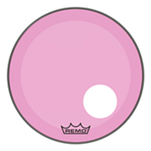 Powerstroke® P3 Colortone(TM) Pink Skyndeep® Drumhead with 5 inch. Offset Hole [HL:3701789]