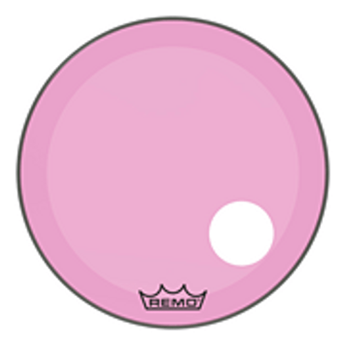 Powerstroke® P3 Colortone(TM) Pink Skyndeep® Drumhead with 5 inch. Offset Hole [HL:3701797]