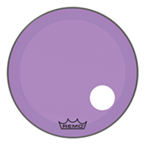 Powerstroke® P3 Colortone(TM) Purple Skyndeep® Drumhead with 5 inch. Offset Hole [HL:3701803]