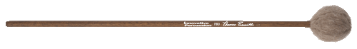 Medium Marimba Mallets - Mocha Yarn - Walnut Stained Birch [HL:3707473]