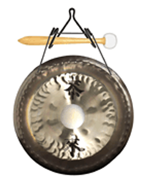 10 Deco Gong Set Wall Hanger [HL:3710695]