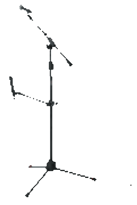 Frameworks Adjustable Angle 9 Inch Clamp-on Mini Boom With Interlocking Design [HL:3726101]