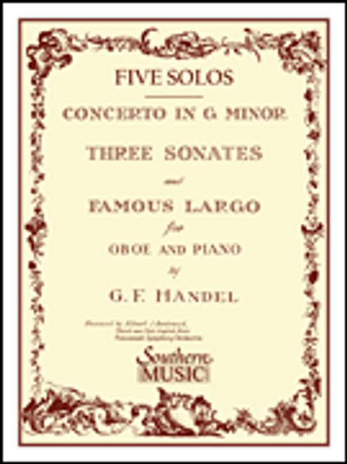 Three Sonates Famous Largo (Concerto G Minor) [HL:3770183]