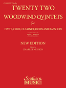 22 Woodwind Quintets - New Edition [HL:3770290]