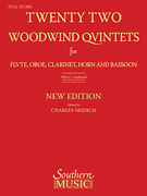 22 Woodwind Quintets - New Edition [HL:3770291]