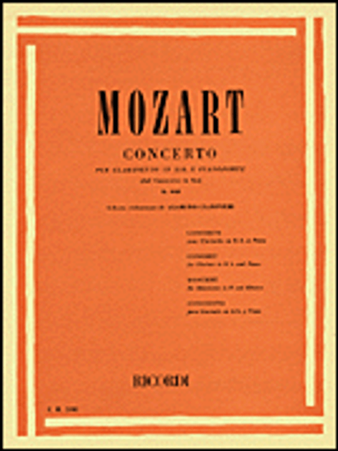 Mozart, Concerto in A Major for Clarinet and Orchestra, Op. 107, K622 [HL:50013330]