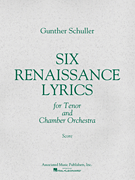 6 Renaissance Lyrics (1962) [HL:50238690]