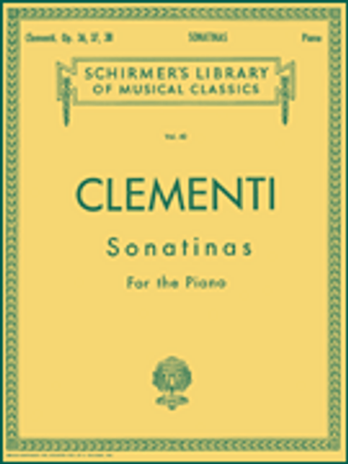 Clementi, 12 Sonatinas, Op. 36, 37, 38 [HL:50252300]