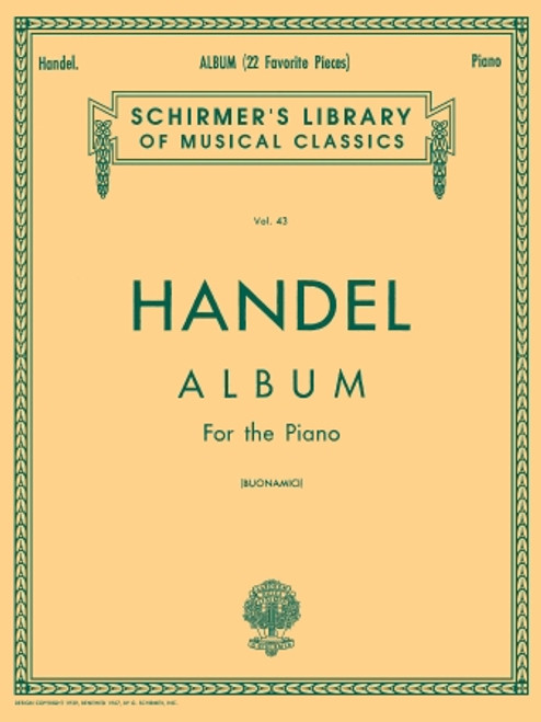 Handel, Album (22 Favorite Pieces) [HL:50252330]