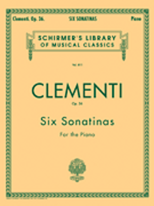 Clementi, Six Sonatinas, Op. 36 [HL:50256450]