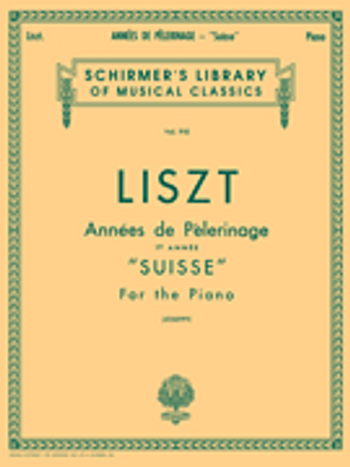 Annèe De Pèlerinage - Book 1: Suisse [HL:50256890]