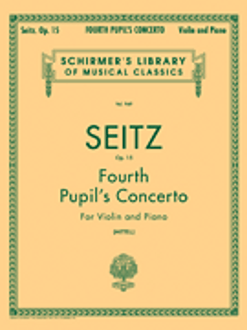 Seitz, Pupil's Concerto No. 4 in D, Op. 15 [HL:50257120]