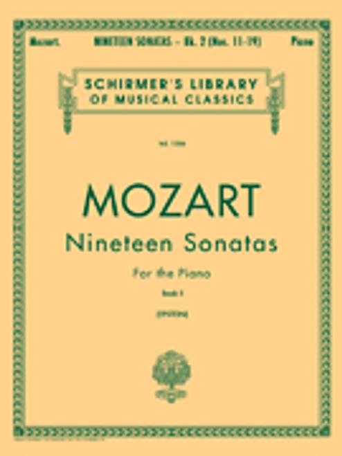 Mozart, 19 Sonatas - Book 2 [HL:50258600]