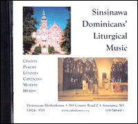 Sinsinawa Dominicans� Liturgical Music - 2 Cds [HL:8770020]