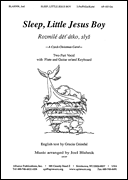 Sleep, Little Jesus Boy - Sa-pno-fl-gtr - Oct [HL:8770025]