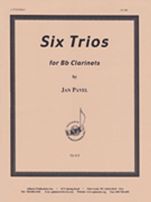 Six Trios For Bb Clarinets [HL:8770205]