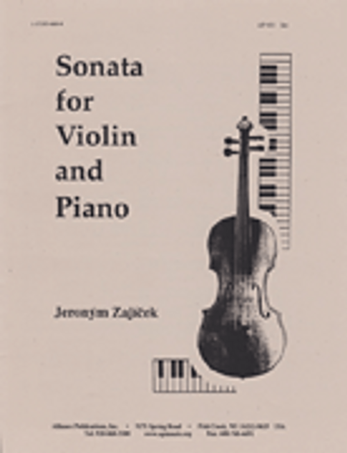 Sonata For Violin And Piano, Op. 8 [HL:8770411]
