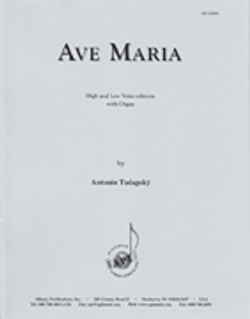 Ave Maria - H&l Voc Solo-pno [HL:8770816]