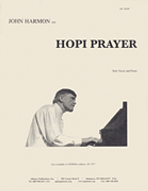 Hopi Prayer - Solo Voc-pno [HL:8770828]