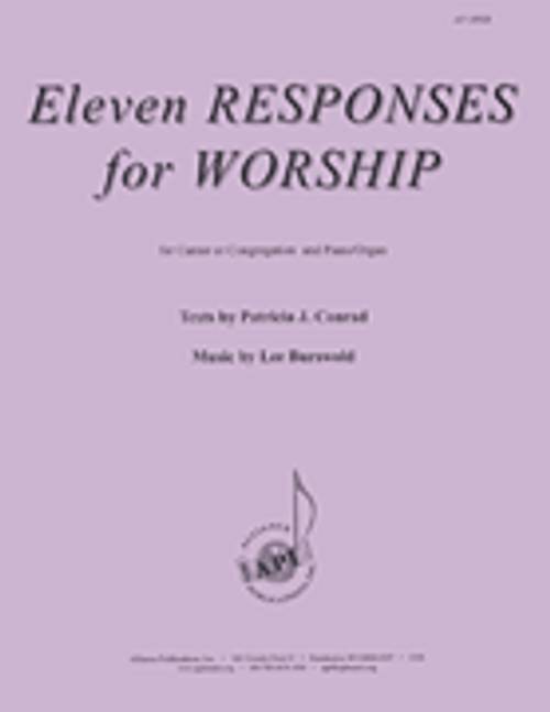 Eleven Responses For Worship - Unis/pno [HL:8771400]