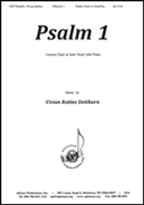 Psalm 1 - Unis Chr-pno [HL:8771707]