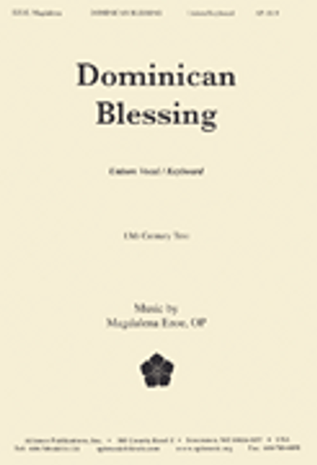 Dominican Blessing - Unis -pno [HL:8772211]